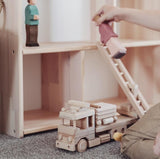 WOODEN FIRE TRUCK - Welles