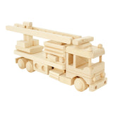 WOODEN FIRE TRUCK - Welles