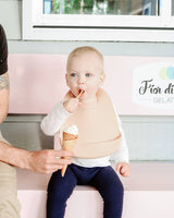 CATHCIE BIBS™ - Rust + Beige