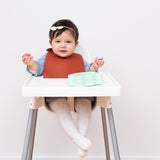 CATHCIE BIBS™ - Rust + Beige