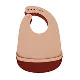 CATHCIE BIBS™ - Rust + Beige