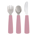 TODDLER FEEDIE™ cutlery set - Dusty Rose