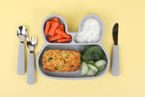 TODDLER FEEDIE™ cutlery set - Grey