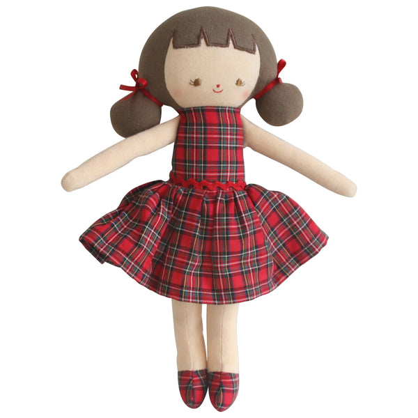 AUDREY DOLL TARTAN- 26cm