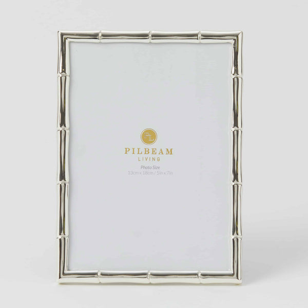 BAMBURY 5×7″ PHOTO FRAME – Silver