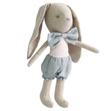 BABY BOY BUNNY GREY RED - 26cm