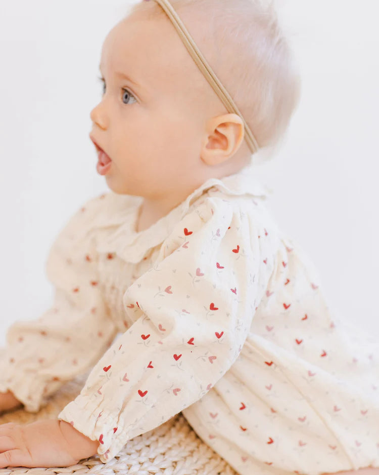 CALLIE ROMPER - Heart Ditsy