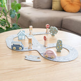 CAR TRACK PUZZLE with Cars