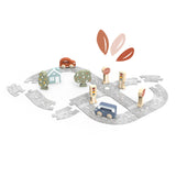 CAR TRACK PUZZLE with Cars