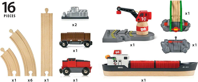 CARGO HARBOUR SET - 16 pieces