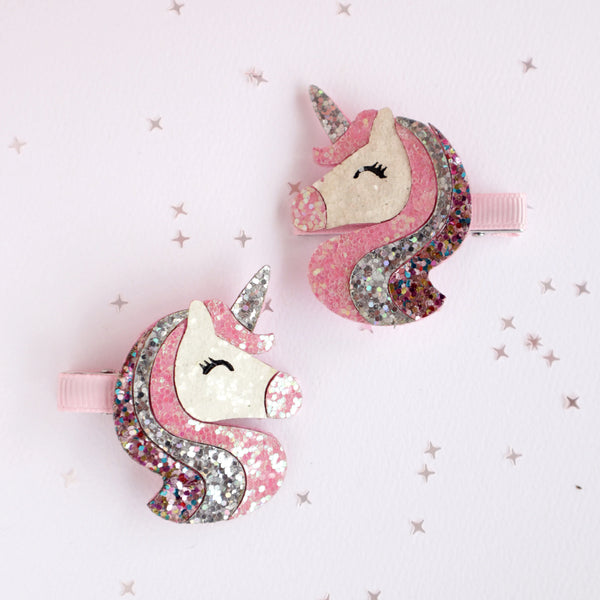 CELESTIAL UNICORN - Hair Clips