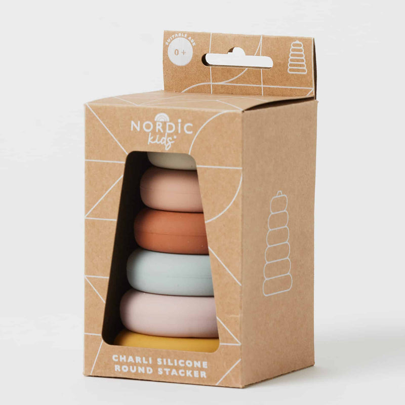 CHARLI SILICONE ROUND STACKER