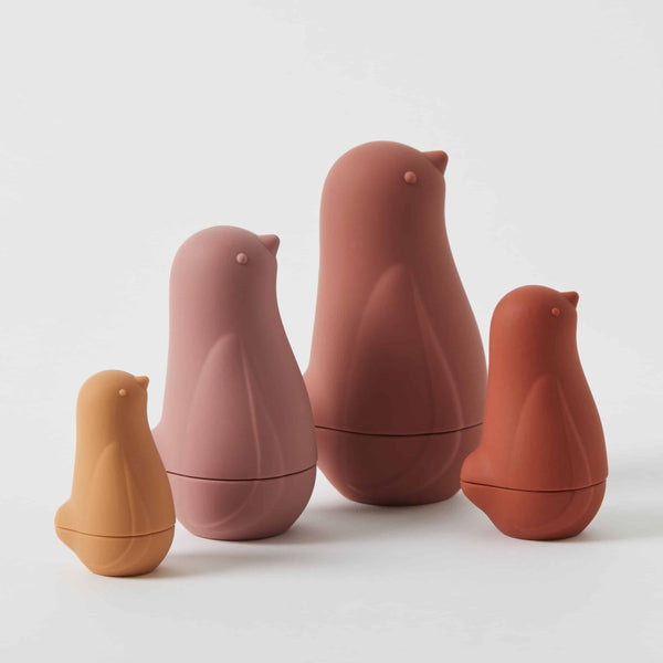 CHICKADEE NESTING DOLLS