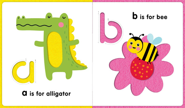 CHUNKY FELT BOOK - ABC (Portrait)