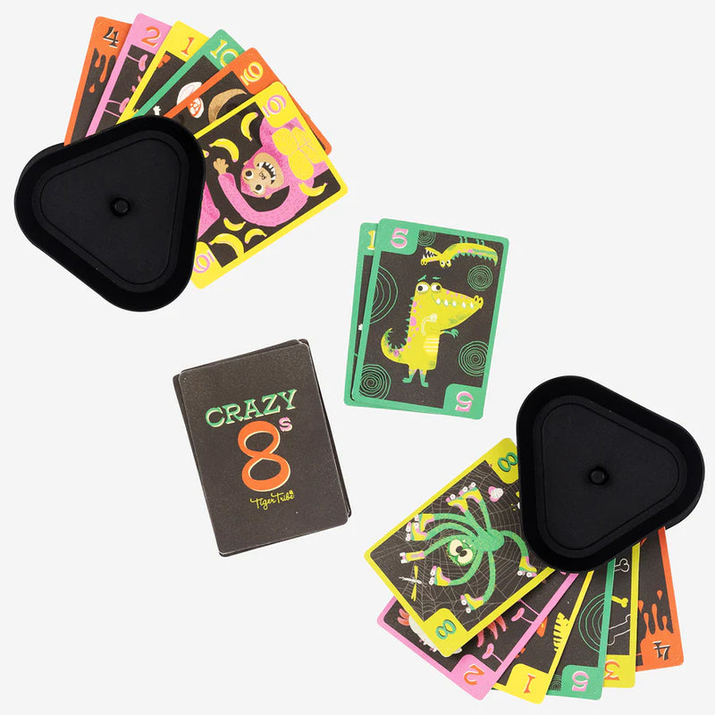CRAZY 8s + GO FISH - Card Game Set
