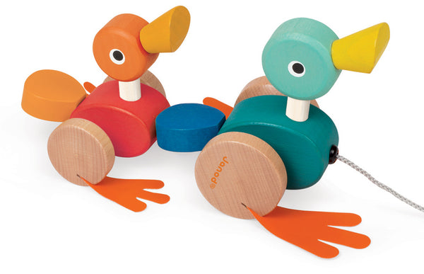 DUCK FAMILY PULL ALONG