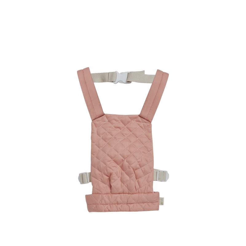 DINKUM DOLLS QUILTED CARRIER - Rose