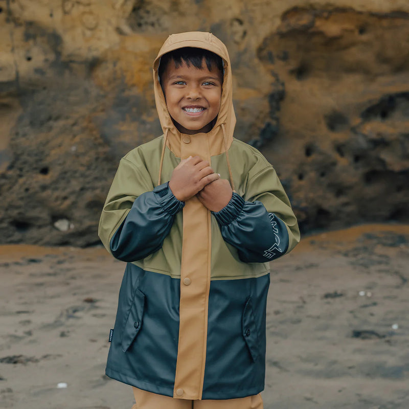 EXPLORER JACKET Fern Colourblock