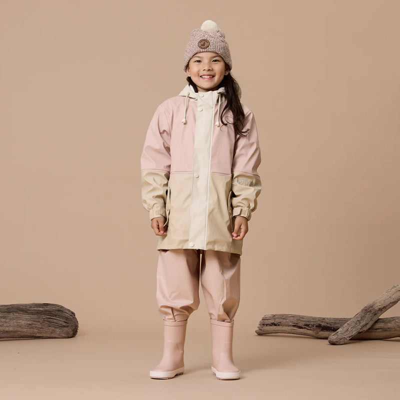 EXPLORER JACKET Pink Colourblock