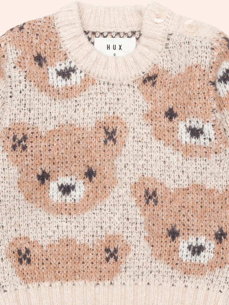 ECRU HUXBEAR KNIT JUMPER