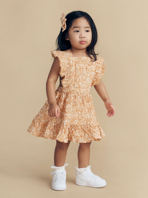 FLORAL WARM GLOW DRESS