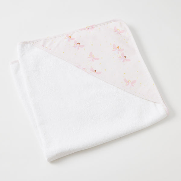 FAIRY DUST JERSEY HOODED TOWEL