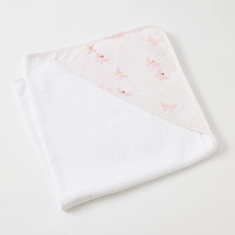 FAIRY DUST JERSEY HOODED TOWEL