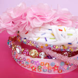 FLORAL SEQUIN HEADBAND