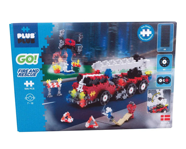 GO! FIRE AND RESCUE - 500PCS