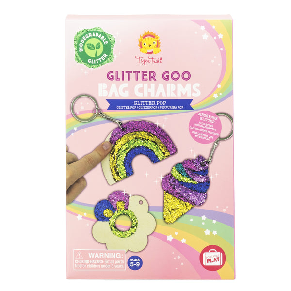 GLITTER GOO BAG CHARMS - Glitter Pop