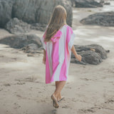 HOODED TOWEL Candy Stripe