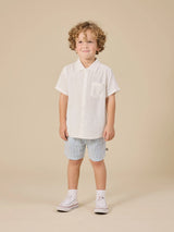 HOLIDAY LINEN BLEND SHIRT