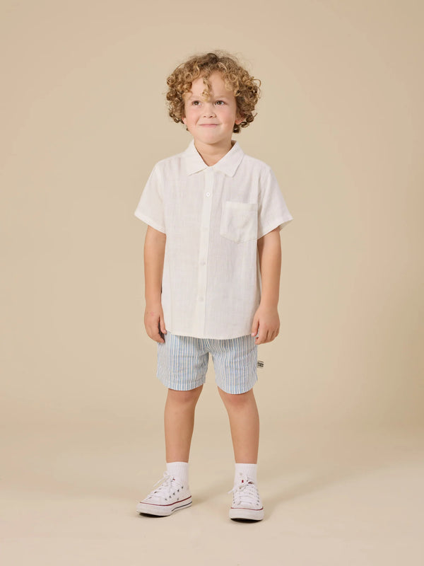 HOLIDAY LINEN BLEND SHIRT