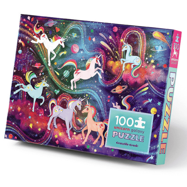 HOLOGRAPHIC PUZZLE 100 pc - Unicorn Galaxy