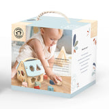 HOUSE SHAPE SORTER with 8 blocks