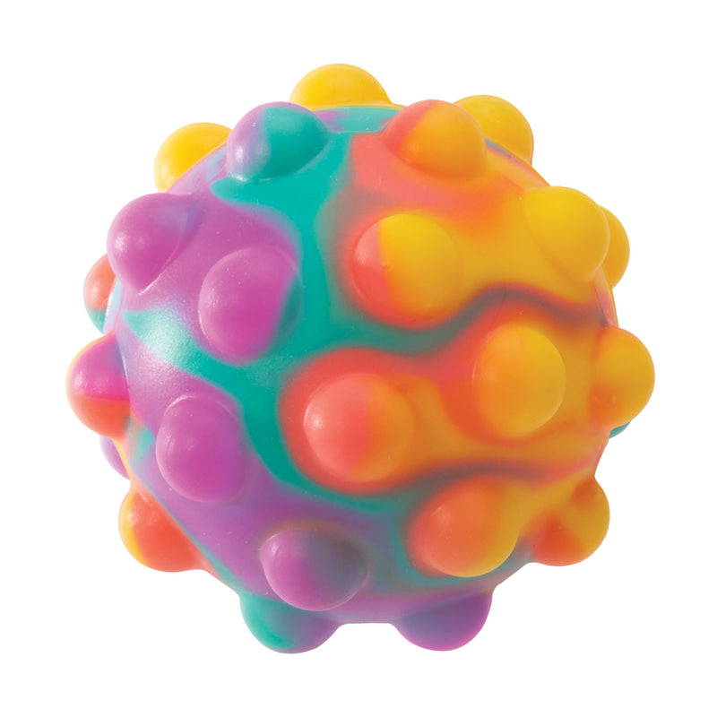 PUSH & POP BALL - MULTI-COLOURED