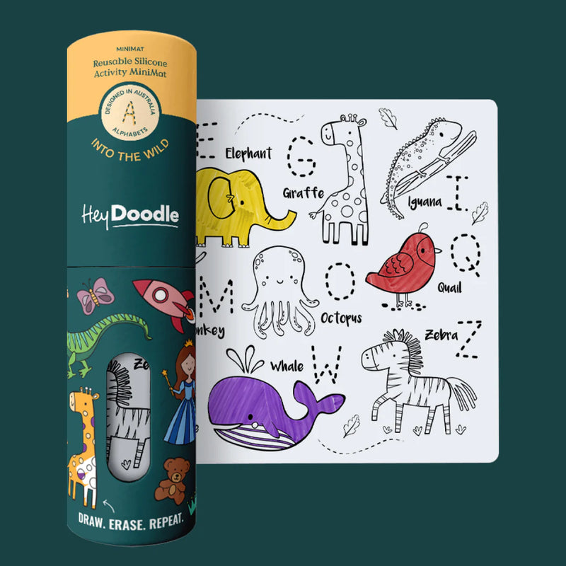 INTO THE WILD Mini Colouring & Doodle Mat