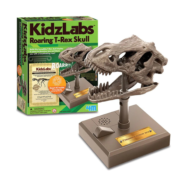 KIDZLABS - ROARING T-REX SKULL