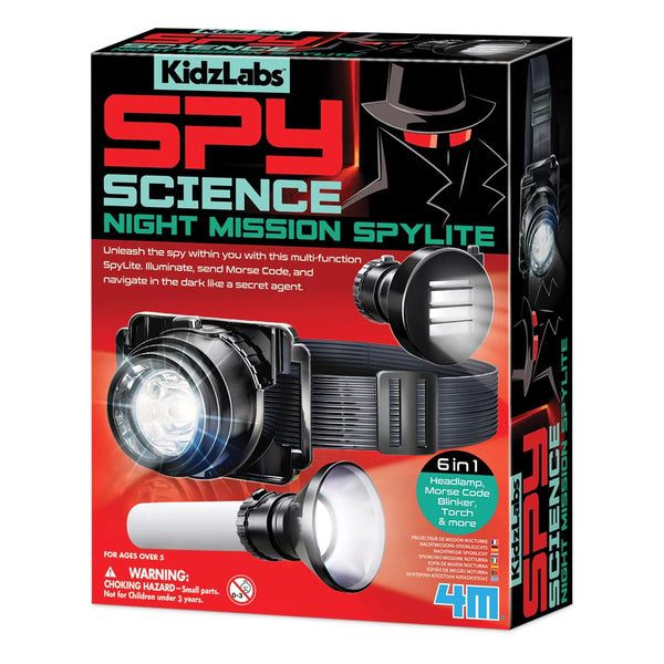 KIDZLABS - SPY SCIENCE NIGHT MISSION SPYLITE
