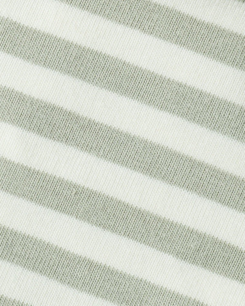 KNOTTED BABY HAT - Fern Stripe