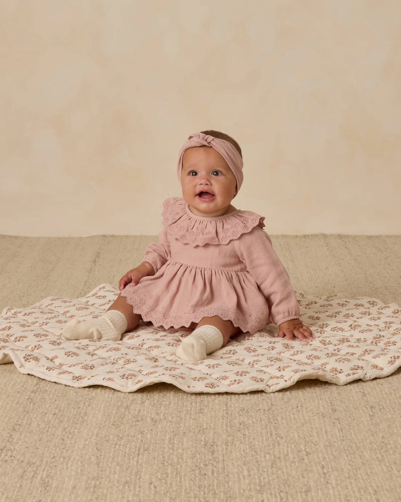 KNOTTED HEADBAND - Rose