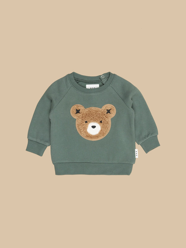 LIGHT SPRUCE FURRY HUXBEAR SWEATSHIRT