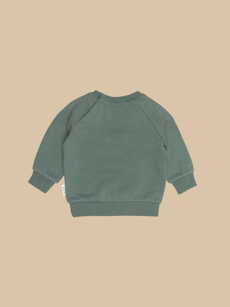 LIGHT SPRUCE FURRY HUXBEAR SWEATSHIRT