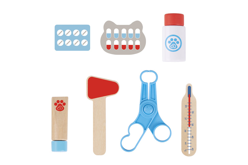 LITTLE PET VET PLAY SET IN CARRY BAG
