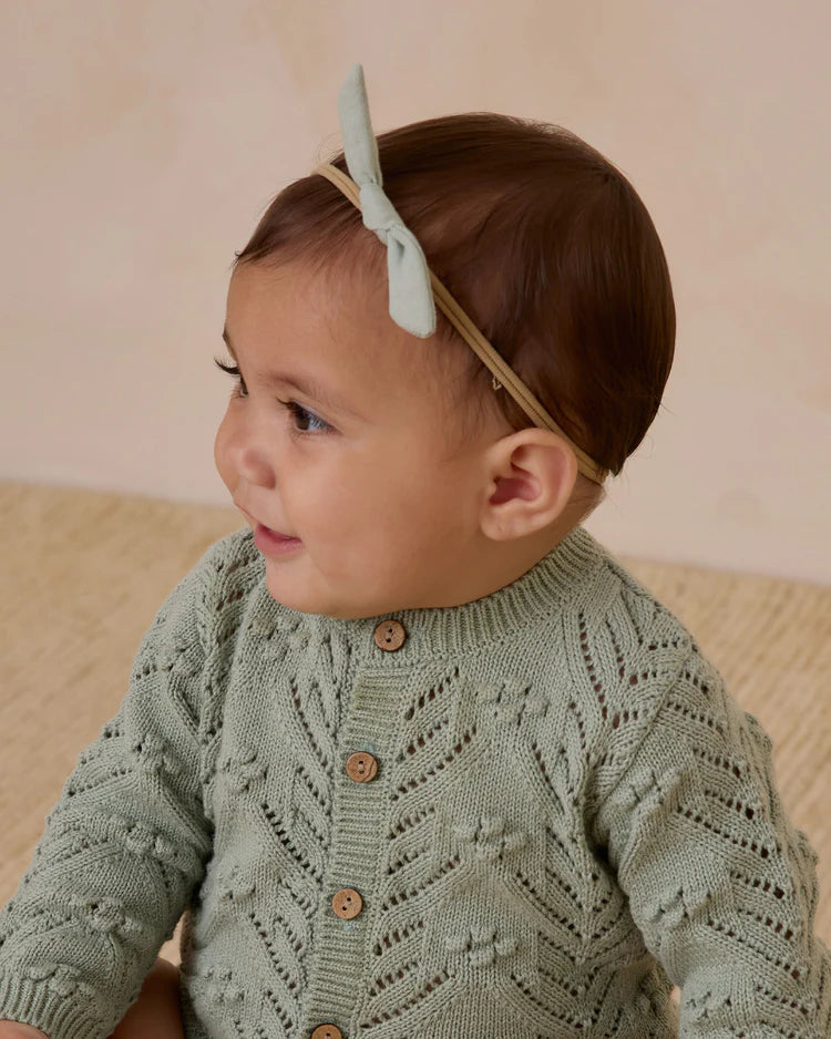LITTLE KNOT HEADBAND - Sage