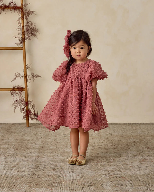 LUNA DRESS - Raspberry