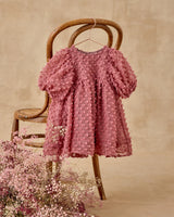 LUNA DRESS - Raspberry