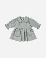 MARISOL DRESS - Steel Blue