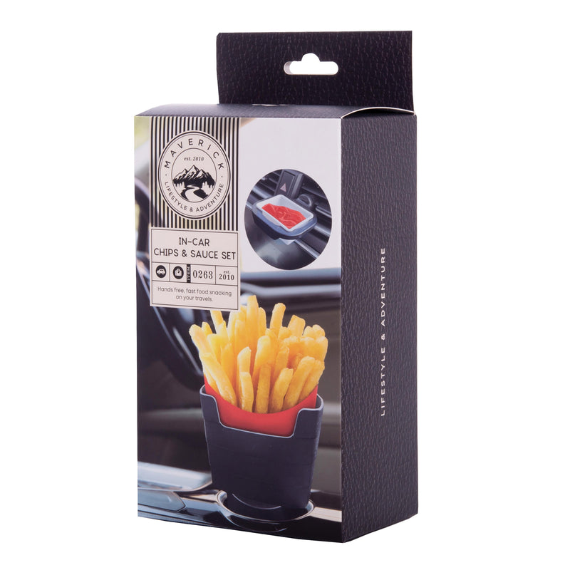 MAVERICK IN-CAR CHIPS AND SAUCE SET