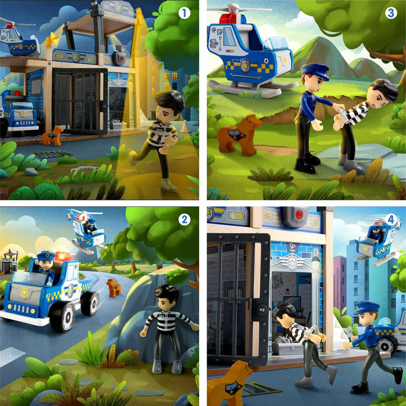 METRO POLICE DEPT PLAYSET